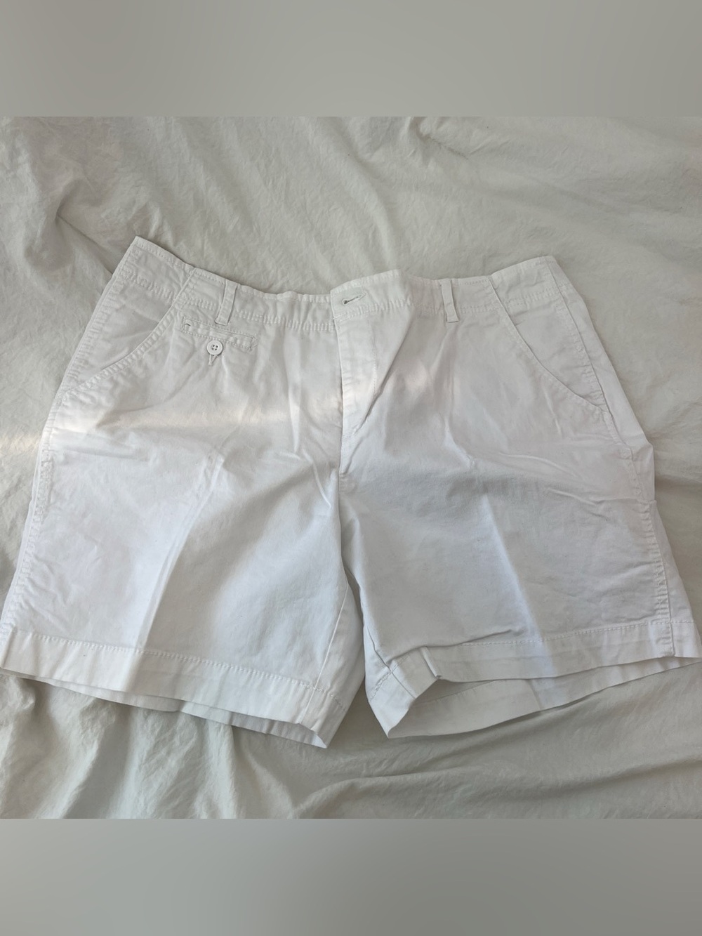 Faded Glory White Shorts